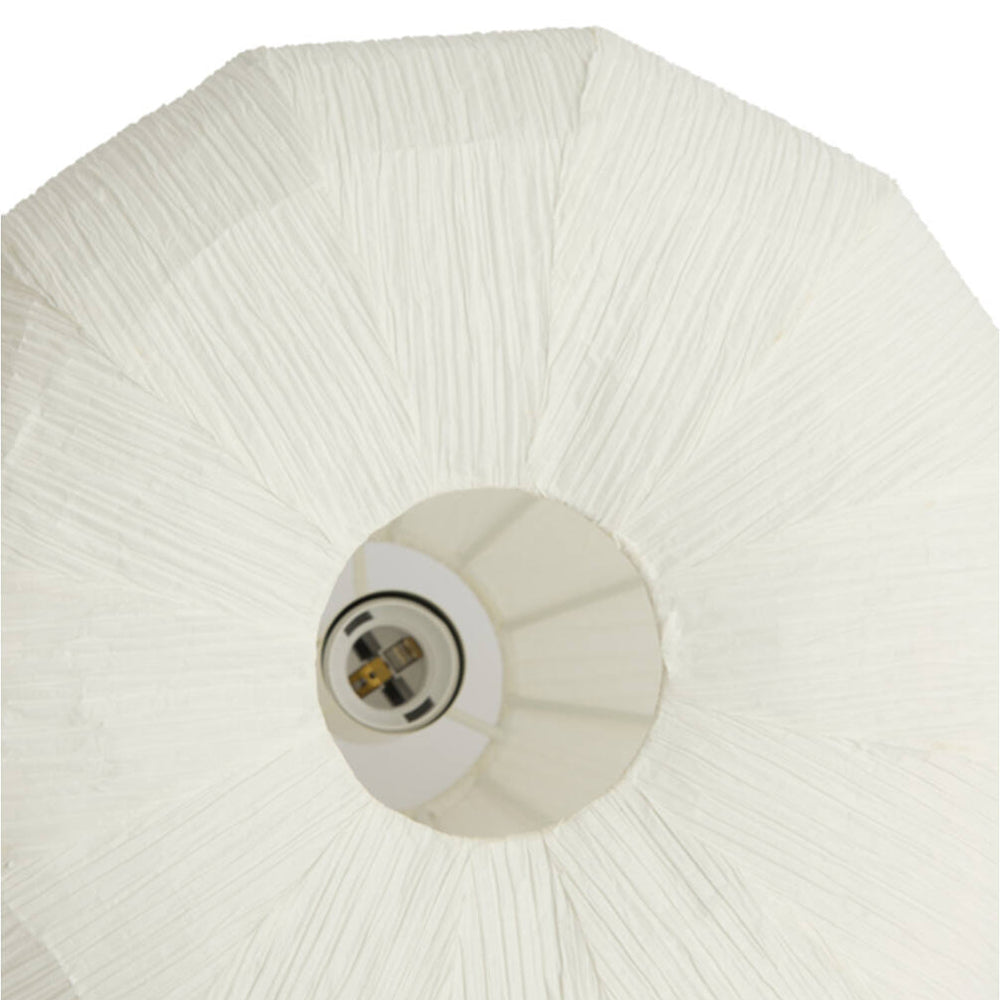 Lámpara colgante papel blanco Ø35x28 cm E27  - LLLC0658