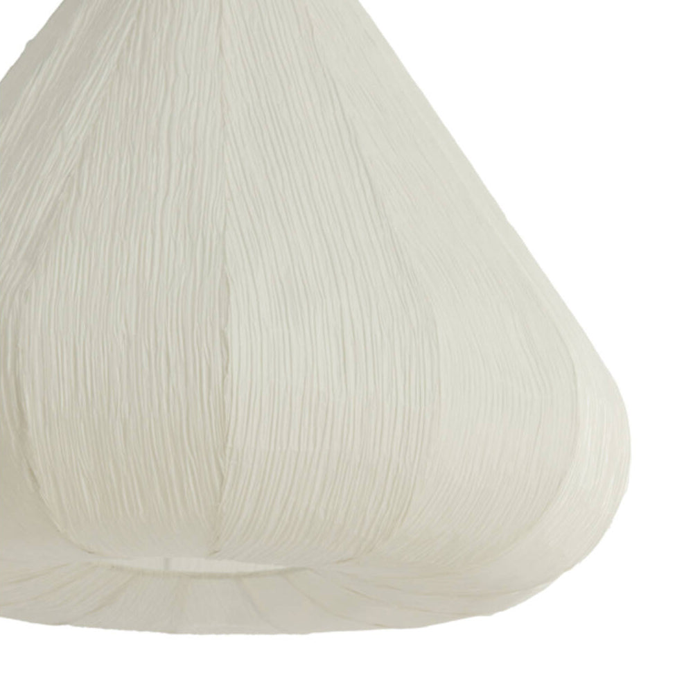 Lámpara colgante papel blanco Ø35x28 cm E27  - LLLC0658