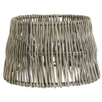 Pantalla ratán natural para lampara de mesa Ø40x24 cm - LLPA0017