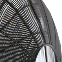 Cargar imagen en el visor de la galería, Plafón metal negro Ø40x17 cm E27 - LLPL0003
