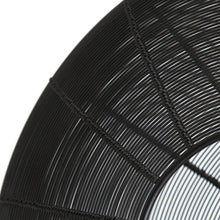 Cargar imagen en el visor de la galería, Plafón metal negro Ø40x17 cm E27 - LLPL0003
