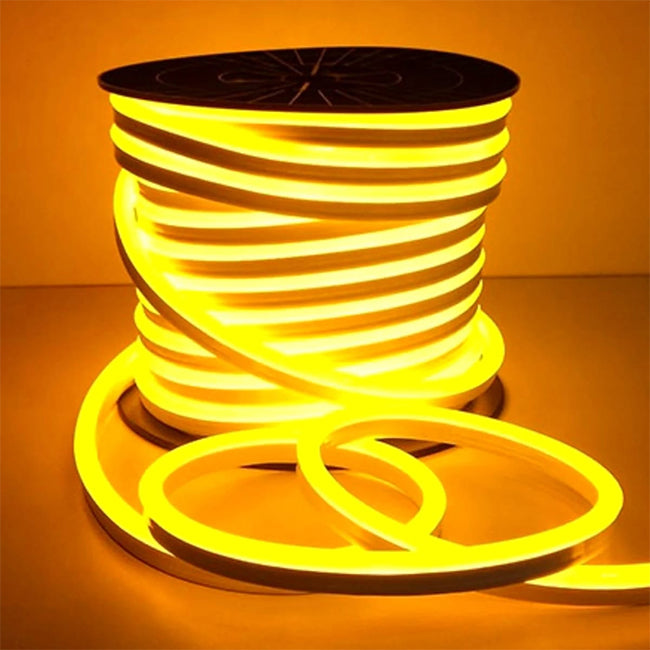 Manguera LED neon calida 6w metro canal transparente - LSTL0008