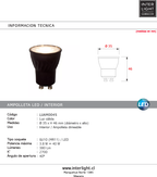 Foco aluminio taupe 25x10x23 cm 2 luces GU10 (MR11) - LUFO0035