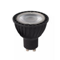 Ampolleta MR16 GU10 Negra 3000K  5w LED Dimeable - LUAM0057