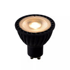 Ampolleta MR16 GU10 Negra 3000K  5w LED Dimeable - LUAM0057