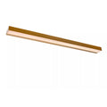 Apliqué metal acrílico oro mate 90x8 cm LED 13W - LUAP0118