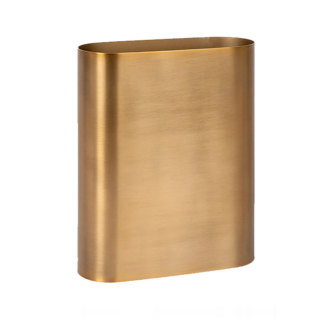 Aplique metal oro mate 16x20 cm 2 luces E14 - LUAP0149