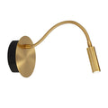 Aplique lectura brazo flexible recargable con cable USB Ø11 LED 2W - LUAP0162