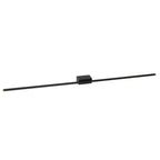 Aplique aluminio negro oro 97,5 cm 18W LED - LUAP0165