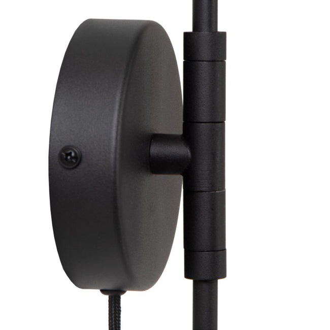 Aplique metal negro dimeable 53,8cm 2 luces 8W  LED - LUAP0174