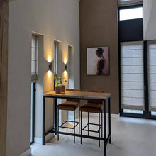 Cargar imagen en el visor de la galería, Aplique aluminio gris metalizado Ø4x6,2x18 cm 2xGU10 (MR11) - LUAP0183
