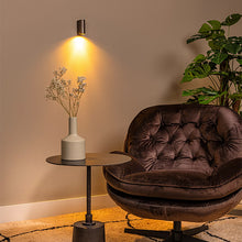 Cargar imagen en el visor de la galería, Aplique aluminio café metalizado Ø4x6,2x9 cm 1xGU10 (MR11) - LUAP0184
