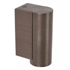 Aplique aluminio café metalizado Ø4x6,2x9 cm 1xGU10 (MR11) - LUAP0184