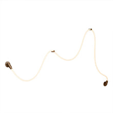 Cargar imagen en el visor de la galería, Aplique de aluminio champán color de luz  ajustable CCT 50cm sensor de movimiento 2200K 3300K 48W LED - LUAP0188
