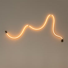 Cargar imagen en el visor de la galería, Aplique de aluminio champán color de luz  ajustable CCT 50cm sensor de movimiento 2200K 3300K 48W LED - LUAP0188
