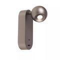 Aplique aluminio hierro gris Ø6.5x11x18 cm 6.3W LED  - LUAP0190