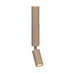 Aplique aluminio taupe Ø3.9x6.4x37 cm 2 luces GU10 (MR11) - LUAP0196