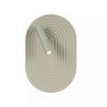 Aplique madera verde 18,4x17x28,1 cm 12,6W LED - LUAP0198