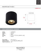 Foco metal oro mate Ø 12x10 cm GU10 (ES111) - LUFO0018