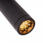 Foco aluminio negro 25x10x23 cm 2 luces GU10 (MR11)  - LUFO0025