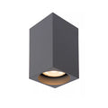 Foco de techo aluminio gris 5,5x10 GU10 - LUFO0028