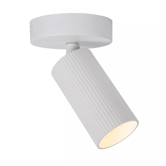 Foco sobrepuesto aluminio Blanco Ø10x14,9 cm  GU10- LUFO0030