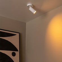 Cargar imagen en el visor de la galería, Foco sobrepuesto aluminio Blanco Ø10x14,9 cm  GU10- LUFO0030
