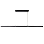 Lámpara colgante aluminio negro 1,47 cm LED 38W - LULC0231