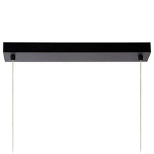 Cargar imagen en el visor de la galería, Lámpara colgante aluminio negro 1,47 cm LED 38W - LULC0231
