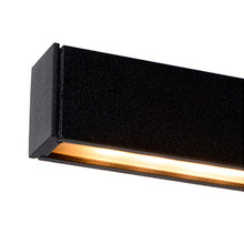 Cargar imagen en el visor de la galería, Lámpara colgante aluminio negro 1,47 cm LED 38W - LULC0231
