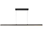 Lámpara colgante aluminio negro 1,47 cm LED 38W - LULC0231