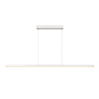 Lámpara colgante aluminio blanco largo 1,185 mt. dimeable LED 30W - LULC0239
