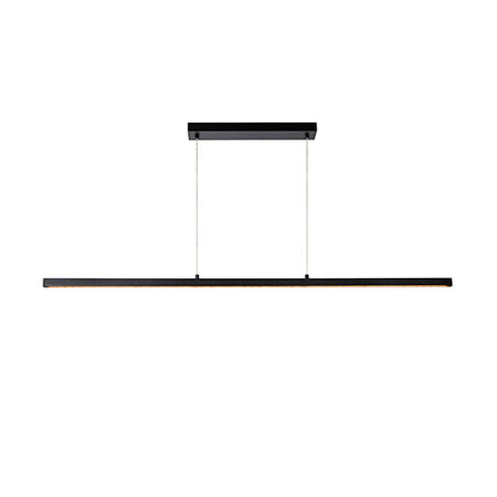 Lámpara colgante aluminio negro 1,185 mt. LED 30W - LULC0232