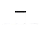 Lámpara colgante aluminio negro 1,185 mt. LED 30W - LULC0232