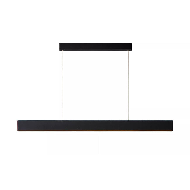 Lámpara colgante metal negro 1,19 mt. LED 36W - LULC0234