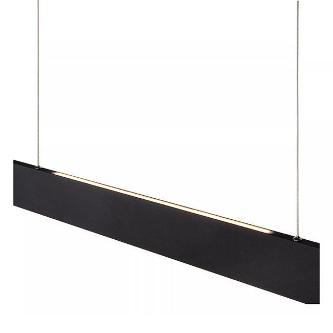 Lámpara colgante metal negro 1,19 mt. LED 36W - LULC0234