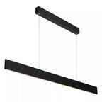 Lámpara colgante metal negro 1,19 mt. LED 36W - LULC0234