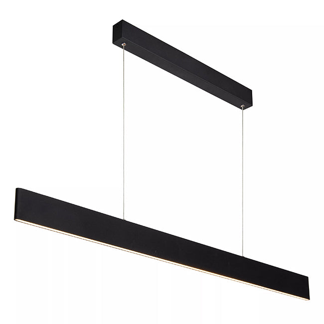 Lámpara colgante metal negro 1,19 mt. LED 36W - LULC0234