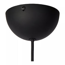 Cargar imagen en el visor de la galería, Lámpara colgante metal negro Ø 50x36,5 cm E27 - LULC0260
