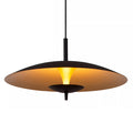 Lámpara colgante acero negro oro mate Ø 47 cm 3000 LED 9W - LULC0270