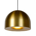 Lámpara colgante metal Oro Mate Ø 50x36,5 cm E27 - LULC0277