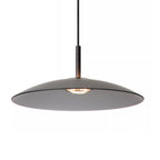 Lámpara colgante vidrio negro humo dimable Ø40 cm LED 11 W - LULC0281