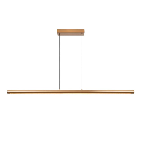 Lámpara colgante aluminio bronce 1,40 cm. LED 33W - LULC0288