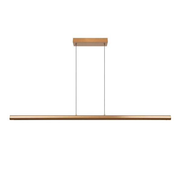 Lámpara colgante aluminio bronce 1,40 cm. LED 33W - LULC0288