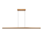 Lámpara colgante aluminio bronce 1,40 cm. LED 33W - LULC0288