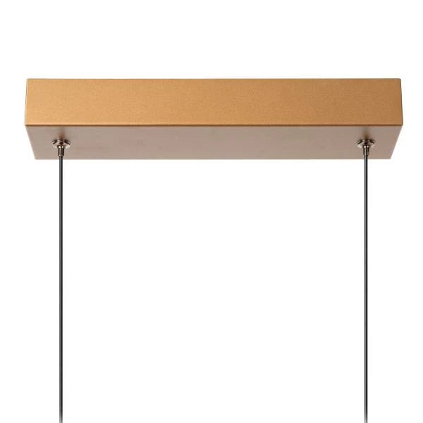 Lámpara colgante aluminio bronce 1,40 cm. LED 33W - LULC0288