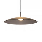 Lámpara colgante vidrio negro humo Ø 60 cm LED 18,6 W - LULC0299