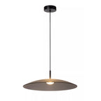 Lámpara colgante vidrio negro humo Ø 60 cm LED 18,6 W - LULC0299