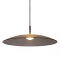 Lámpara colgante vidrio negro humo Ø 60 cm LED 18,6 W - LULC0299