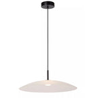 Lámpara colgante vidrio opal dimeable Ø 60 cm LED 18,6 W - LULC0304